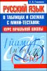 Русский язык в таблицах и схемах с мини-тестами. Курс начальной школы 