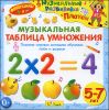 Музыкальные развивайки с Плюхом. Музыкальная таблица умножения. 5-7 лет. Аудиопрограмма (1 CD)