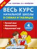 Весь курс начальной школы в схемах и таблицах. 4 класс