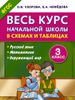 Весь курс начальной школы в схемах и таблицах. 3 класс